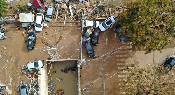 La Diputación de Málaga ha coordinado este sábado la ayuda para las zonas afectadas por la DANA en Valencia