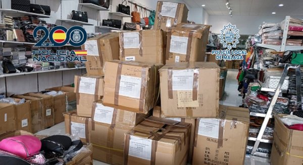 Desmantelan una red de distribución de productos falsificados en el mayor operativo policial de la provincia 