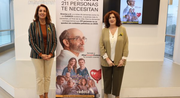 Cudeca prevé ofrecer cuidados paliativos a 2.100 malagueños en 2025, un 10% más que en 2024