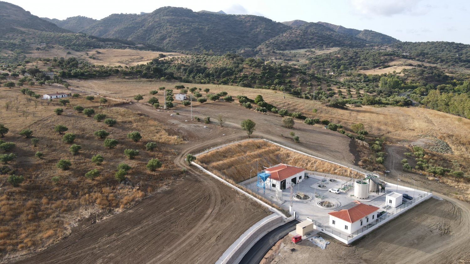 ACUAES pone en marcha la nueva depuradora de Jimera de Líbar, en la cuenca del río Guadiaro