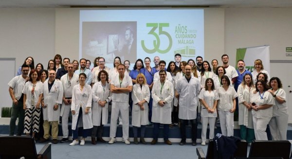 El Hospital Clínico de Málaga se suma a la celebración del día de la Radiología para visibilizar esta especialidad