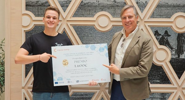 Una operadora de drones multiservicios ha obtenido el Premio Impulsa Startup de la Cámara de Comercio de Málaga