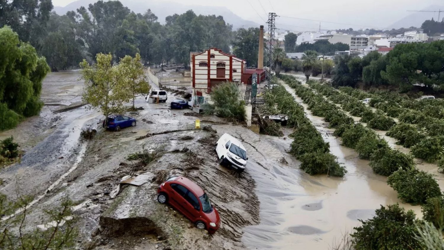 Una nueva DANA se aproxima a Málaga esta semana con alerta naranja por fuertes lluvias 