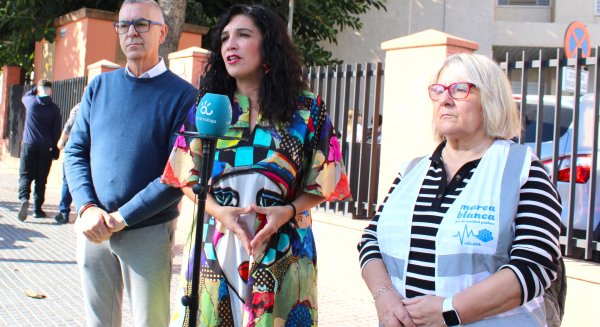 Izquierda Unida y Marea Blanca convocan una nueva manifestación en Málaga el próximo 17 de noviembre