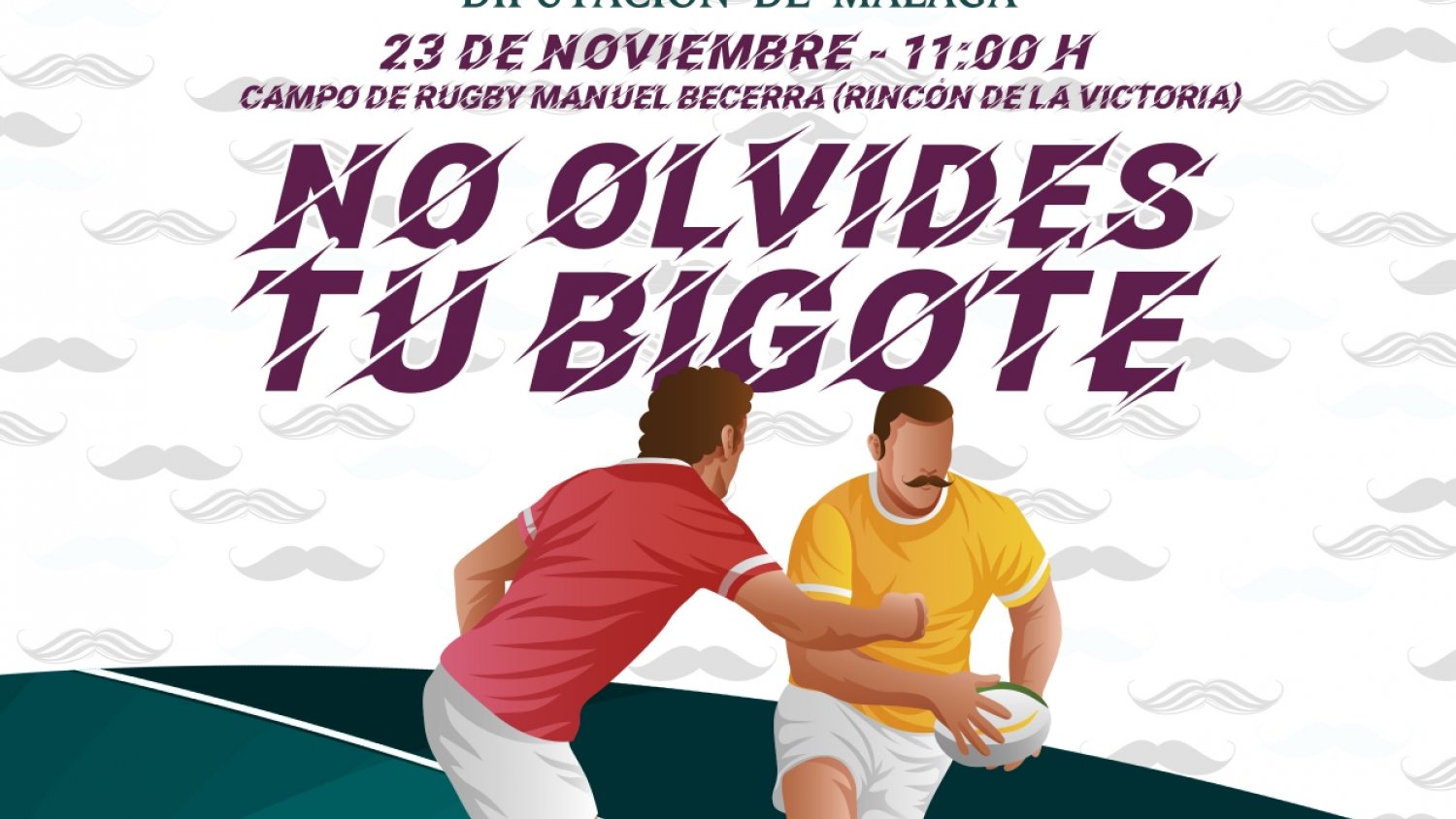 El VII Movember Rugby Vets de Rincón de la Victoria acogerá la 2ª Jornada de Rugby Gradual de la FAR 