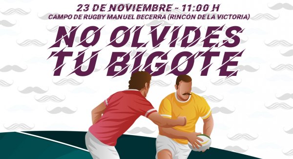 El VII Movember Rugby Vets de Rincón de la Victoria acogerá la 2ª Jornada de Rugby Gradual de la FAR 