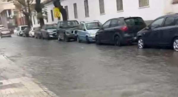 Coín registra más de 90 litros de lluvia en 12 horas y El Atabal se acerca a los 70 en una hora