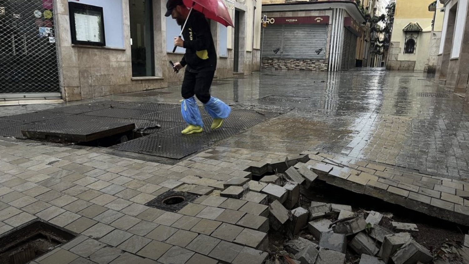 Desactivada la alerta roja por la DANA en Málaga tras una jornada con significativas incidencias por las lluvias 
