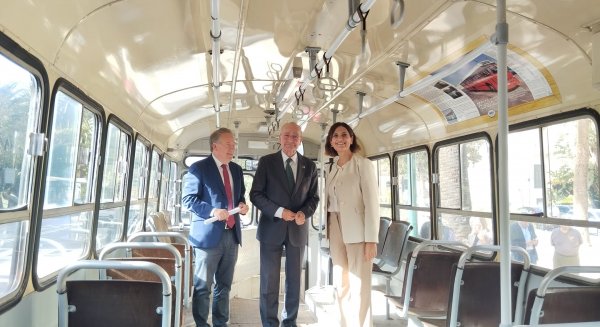 Málaga celebra el 75 aniversario de su transporte público urbano con un amplio programa de actividades