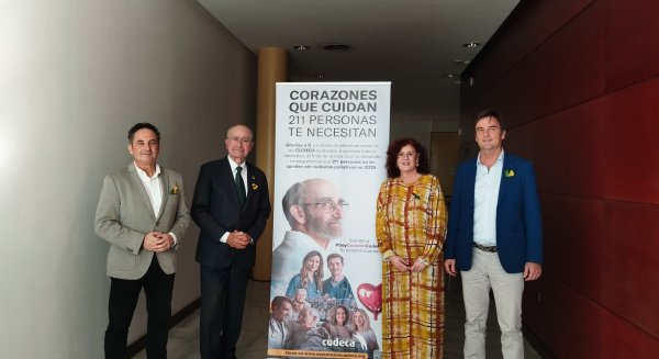 El Ayuntamiento de Málaga se une a la campaña #SoyCorazónCudeca para asegurar cuidados paliativos a 211 personas