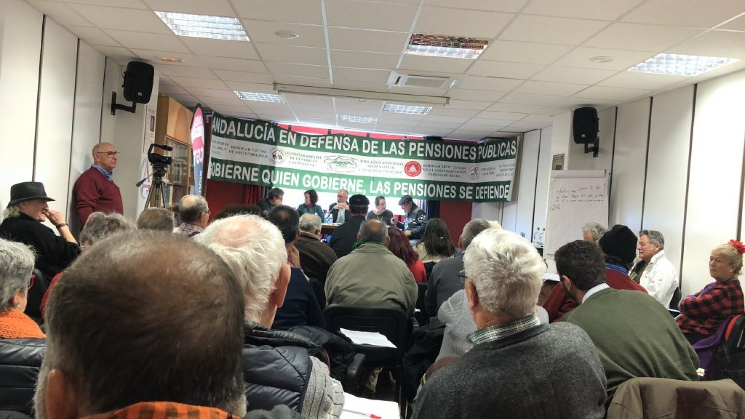 “Los lunes al sol”, la concentración semanal que lucha por las pensiones dignas