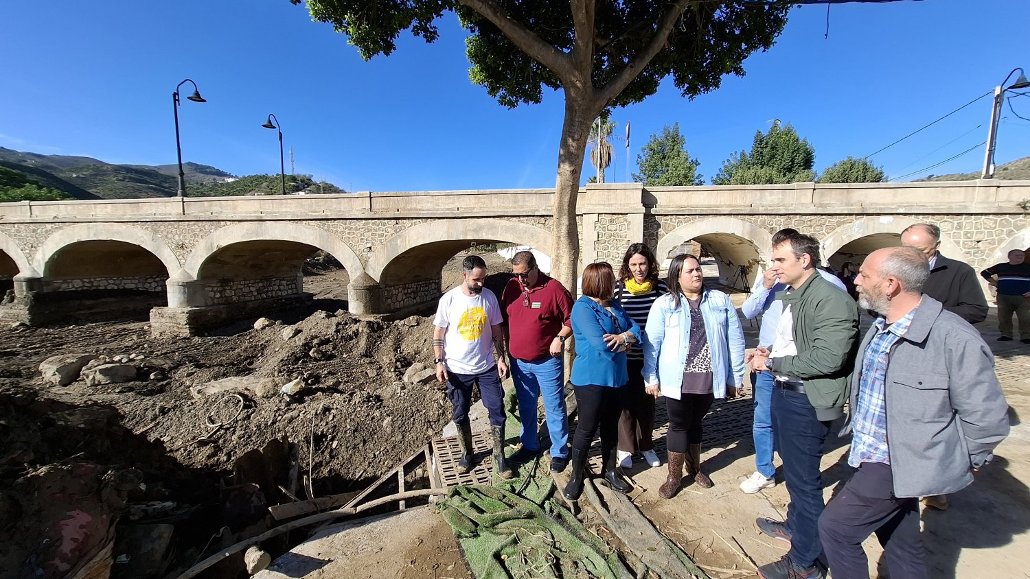 Izquierda Unida reclama más recursos públicos para paliar las consecuencias catastróficas de la DANA en Málaga