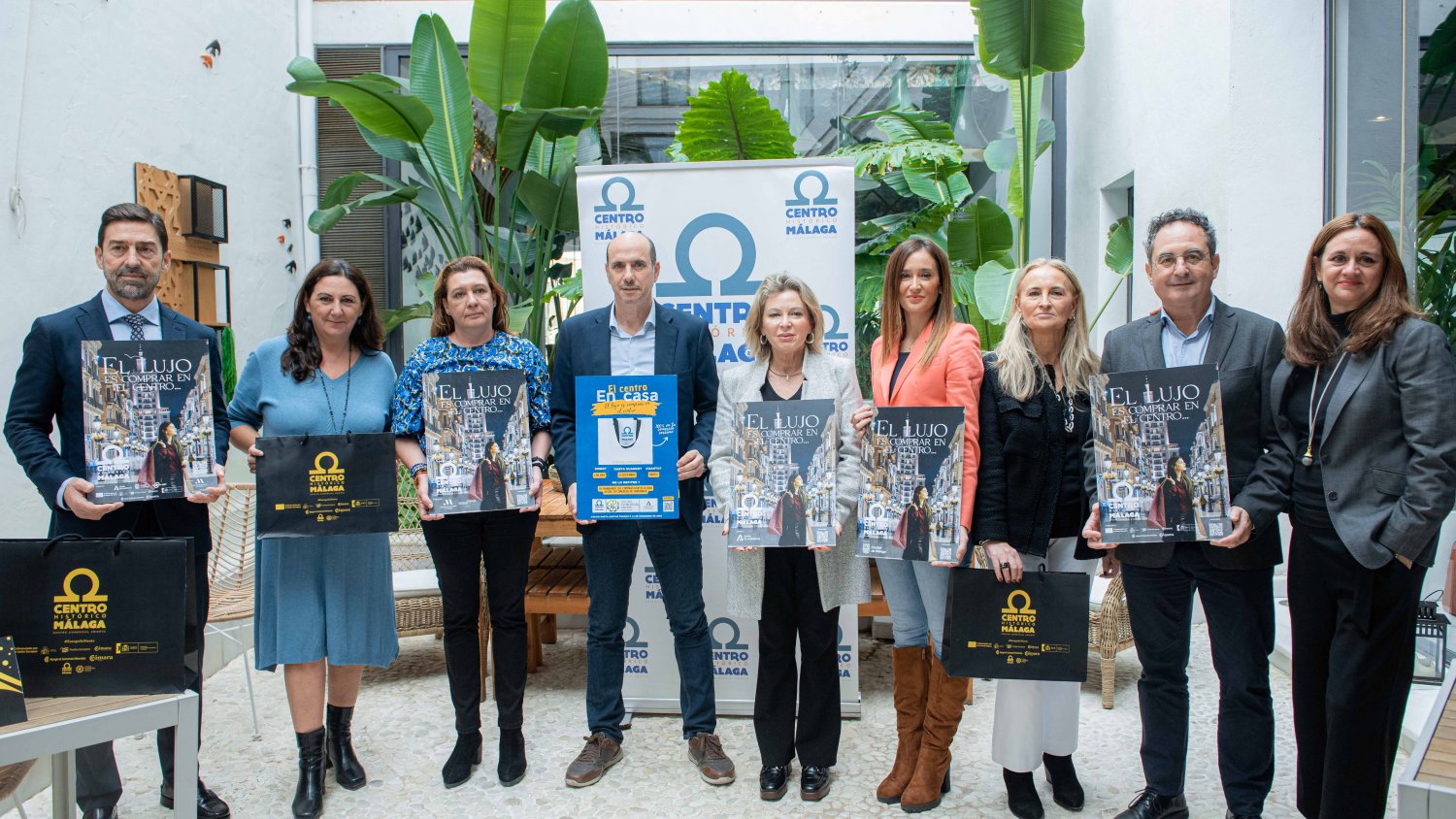 La Asociación Centro Histórico de Málaga lanza su Campaña de Navidad 2024