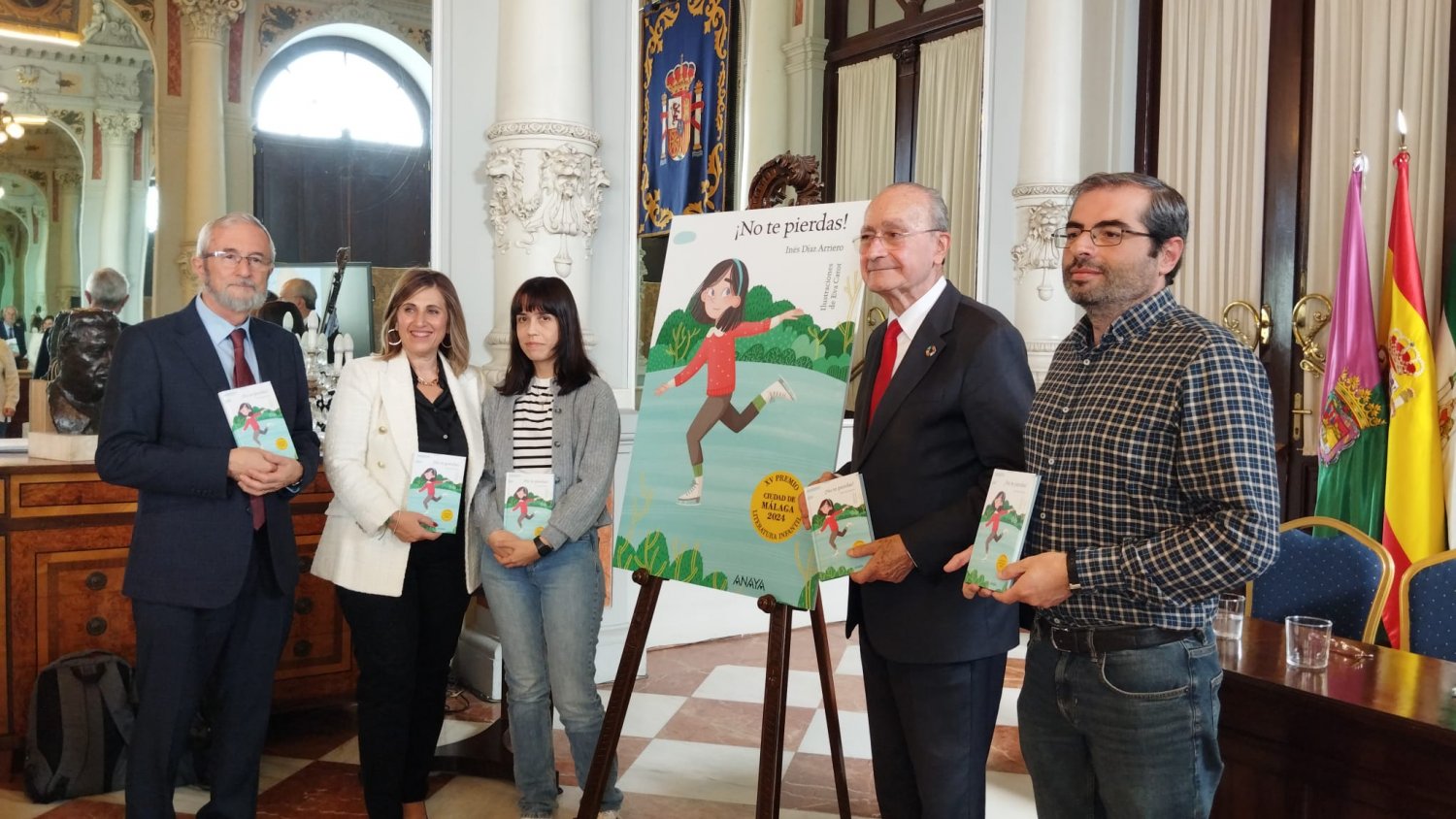 El Ayuntamiento de Málaga presenta la obra 'No te pierdas', ganadora del XV Premio Internacional de Literatura Infantil Ciudad de Málaga
