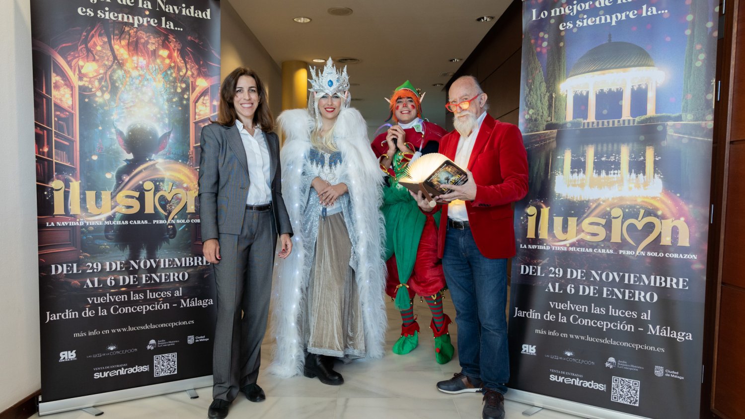 ‘Ilusión’ llevará las luces de Navidad al Jardín  Botánico-Histórico Concepción