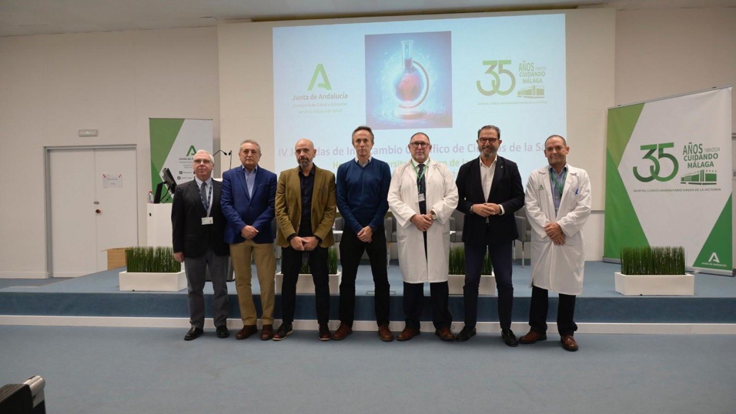 El Hospital Clínico de Málaga celebra las IV jornadas de Intercambio Científico en Ciencias de la Salud