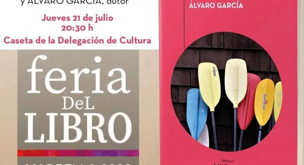 La Feria del Libro de Marbella alberga la presentación de la novela ‘Elenco’, del autor Álvaro García