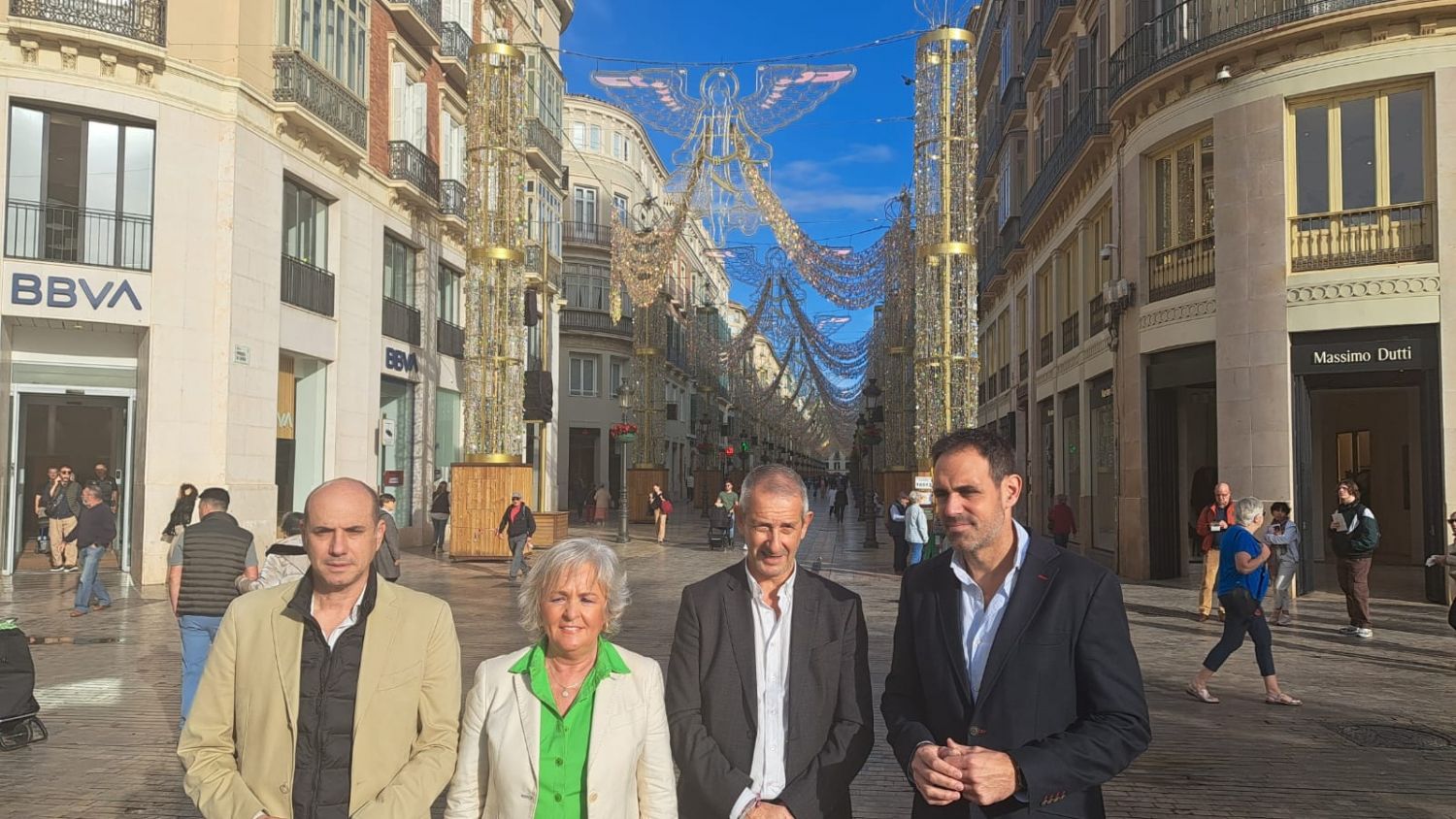 El alumbrado navideño de Málaga apuesta por la sostenibilidad con 2,7 millones de puntos de luces led