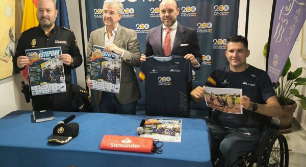 La Policía Nacional presenta la primera edición de la carrera solidaria 'Ruta 091' en Estepona