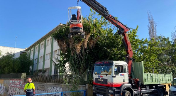 Rincón de la Victoria adjudica la limpieza, desbroce de arroyos, el mantenimiento de zonas y parcelas municipales