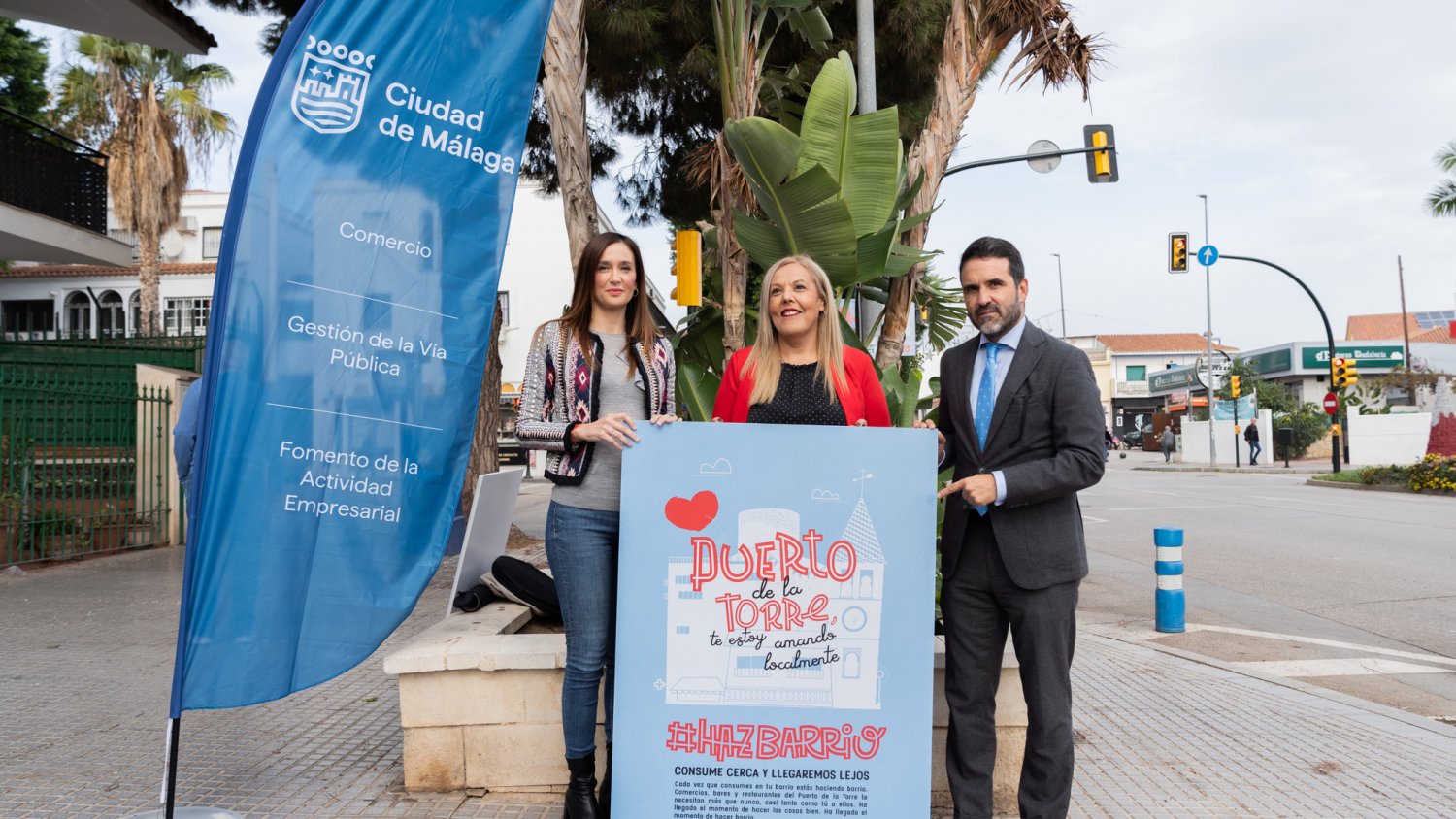 El Ayuntamiento desarrolla una campaña de dinamización para poner en valor el comercio de proximidad en Puerto de la Torre