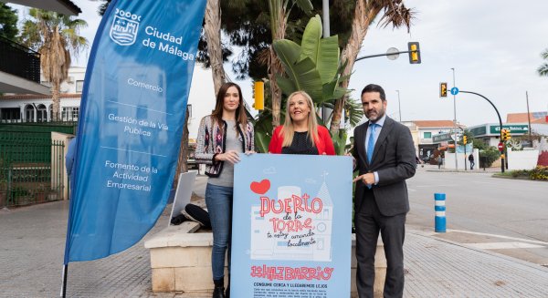 El Ayuntamiento desarrolla una campaña de dinamización para poner en valor el comercio de proximidad en Puerto de la Torre