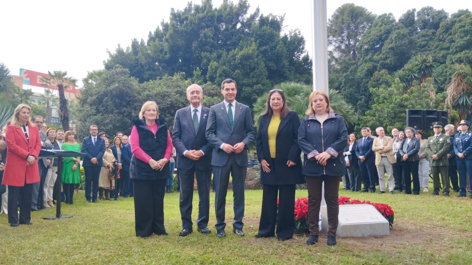 Málaga conmemora el Día de la Bandera de Andalucía con un homenaje a su historia y autonomía