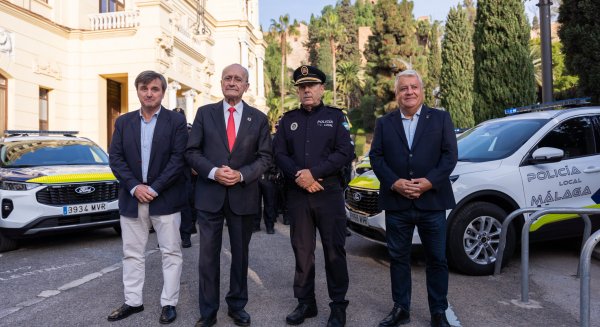  La Policía Local de Málaga incorpora 30 vehículos más sostenibles a su flota
