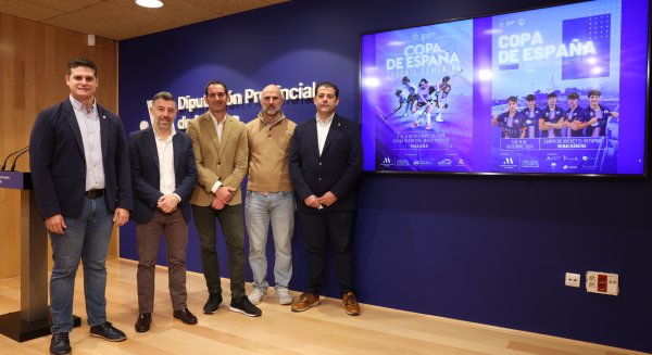 La Diputación impulsa la celebración en la provincia de la Copa de España Juvenil de Hockey Masculino y Femenino