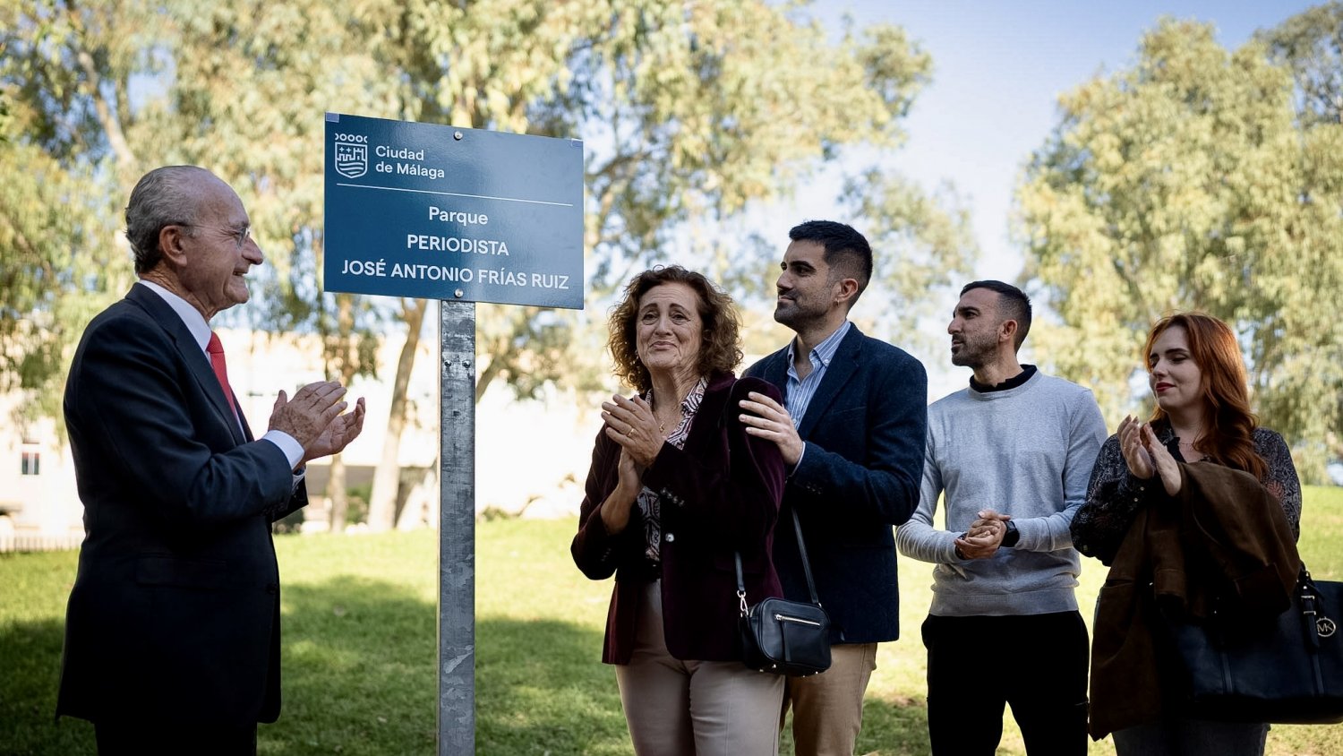 El parque de Martiricos tendrá una placa en homenaje al periodista José Antonio Frías Ruiz