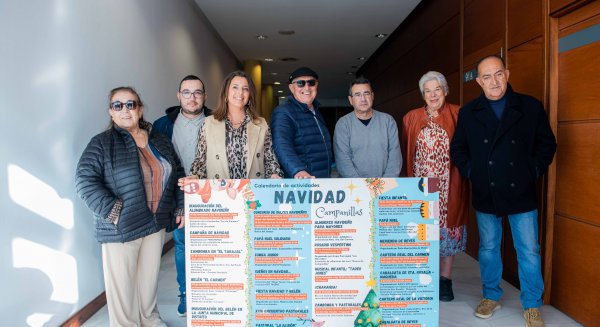  Campanillas recibe la Navidad con fiestas infantiles, actuaciones y música navideña