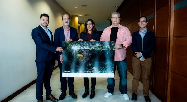 El Acueducto de San Telmo protagoniza el calendario del Jardín Botánico-Histórico La Concepción para 2025