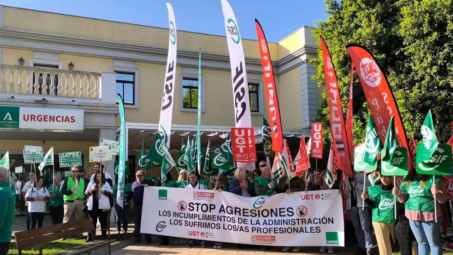 Aumenta el número de agresiones a los médicos de atención primaria y hospitales de la provincia de Málaga 
