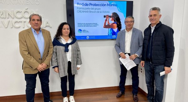 Rincón de la Victoria se une a la Red de Protección Marina de la Fundación Aula del Mar Mediterráneo 