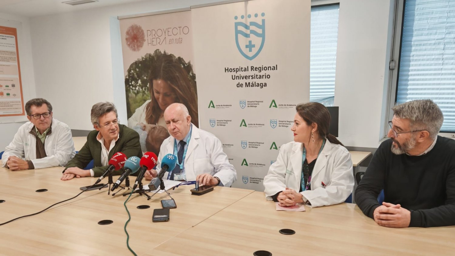 El Hospital Regional de Málaga participa en el Proyecto Hera para la investigación del cáncer de mama postparto