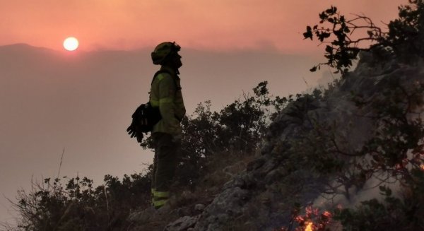 Controlado el incendio forestal en la Sierra de Mijas tras arrasar con 1.875 hectáreas