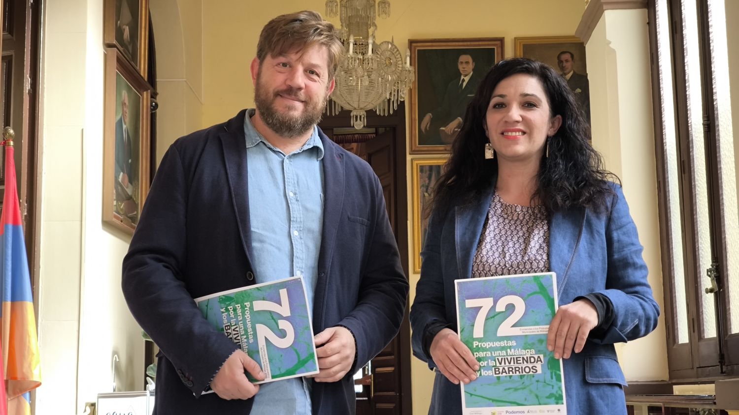 Con Málaga enmienda los presupuestos para que “atiendan la emergencia de vivienda y las necesidades de los barrios”