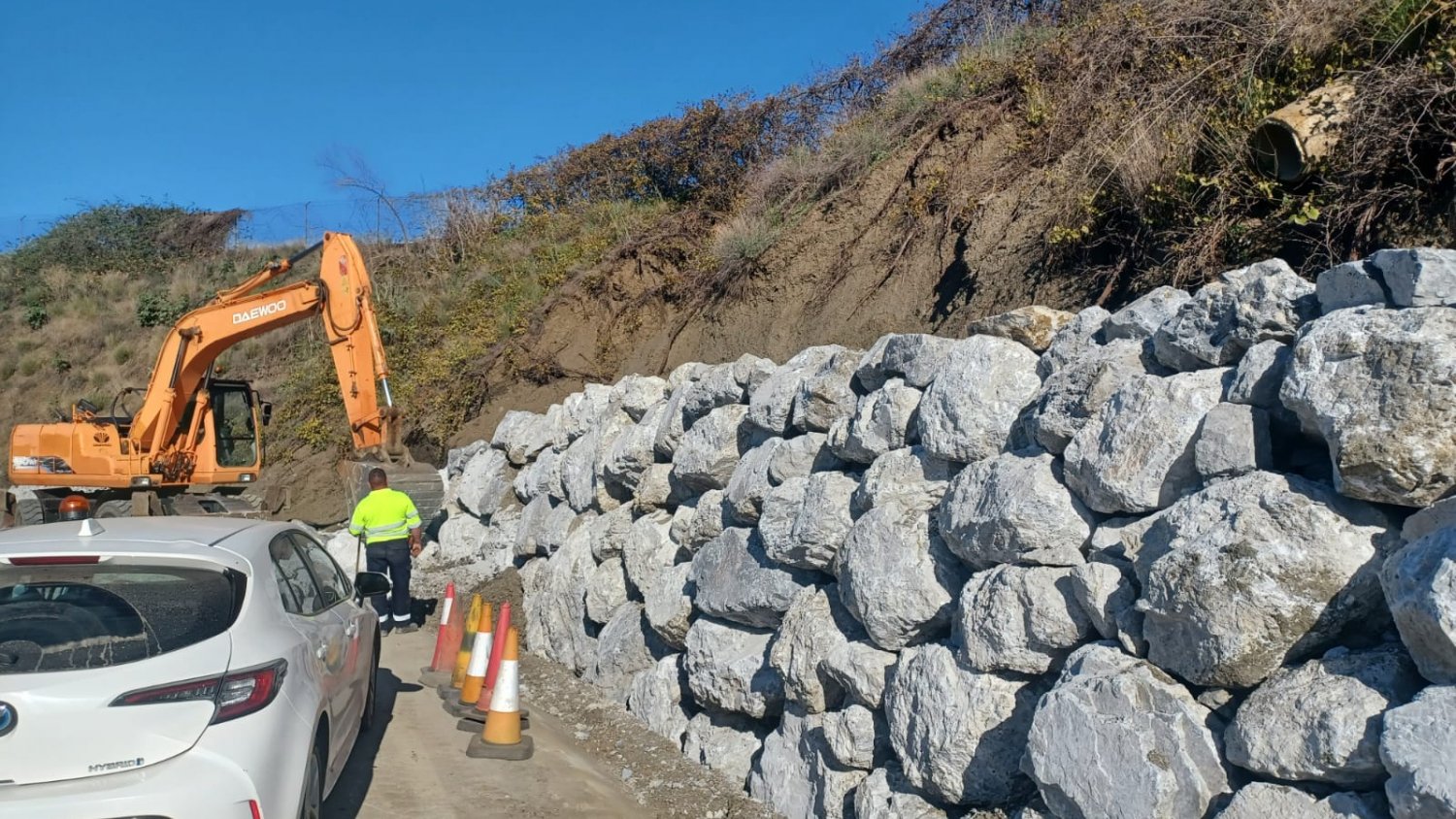 La Diputación destina 3,3 millones de euros a la reparación de carreteras afectadas por las dos DANAS que sufrió la provincia