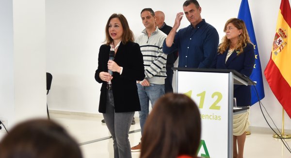 La delegada de la Junta en Málaga destaca que la coordinación entre los ayuntamientos es clave en la gestión de las emergencias