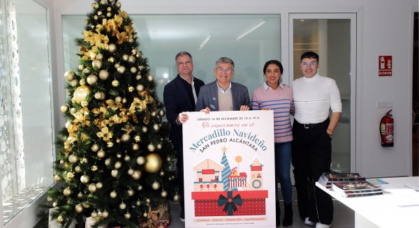 San Pedro Alcántara celebrará este sábado día 14 de diciembre su tradicional Mercadillo de Navidad