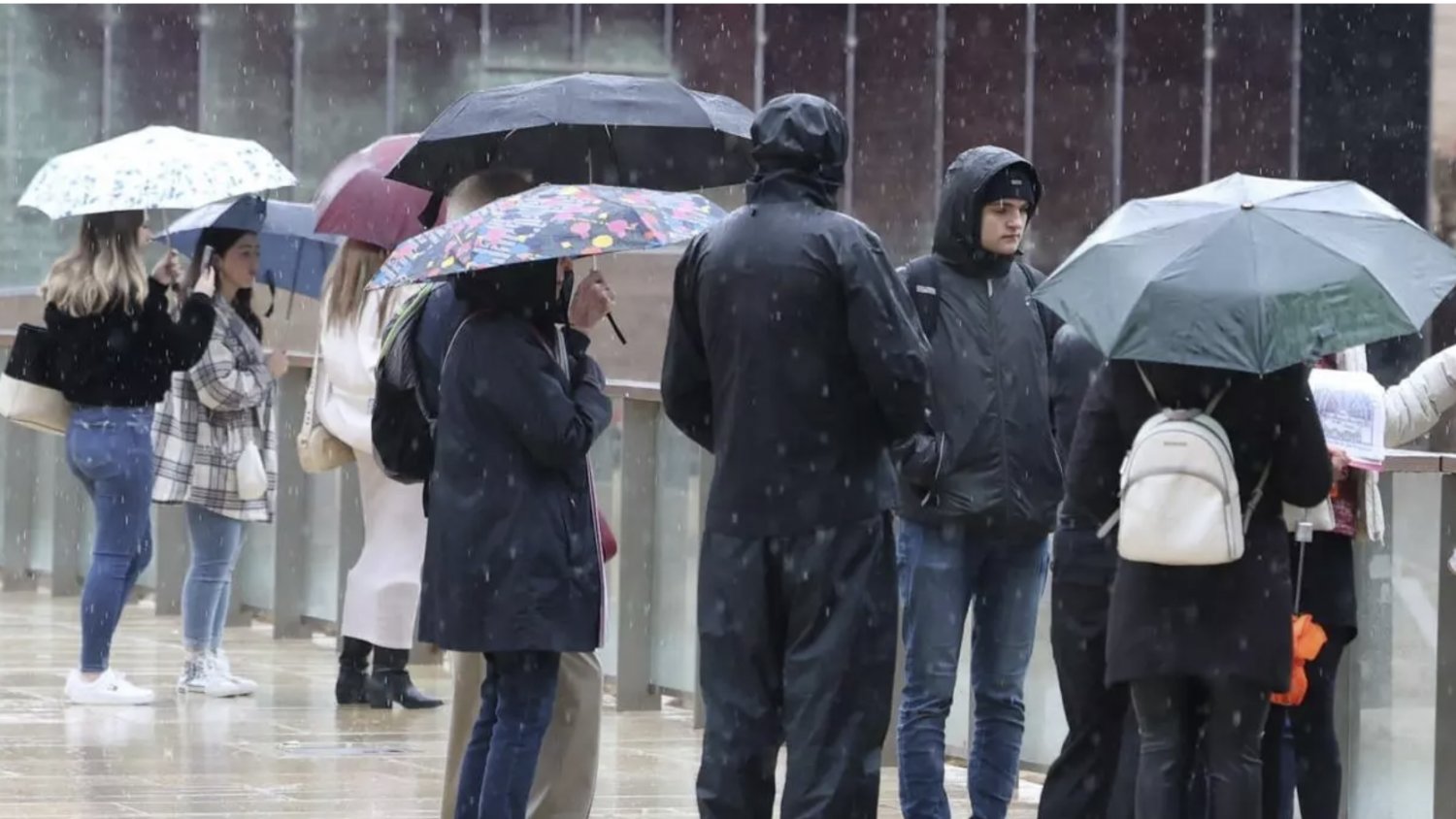 Las lluvias han dejado un acumulado total de más de 40 litros por metro cuadrado en la capital de Málaga