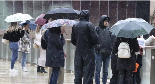 Las lluvias han dejado un acumulado total de más de 40 litros por metro cuadrado en la capital de Málaga