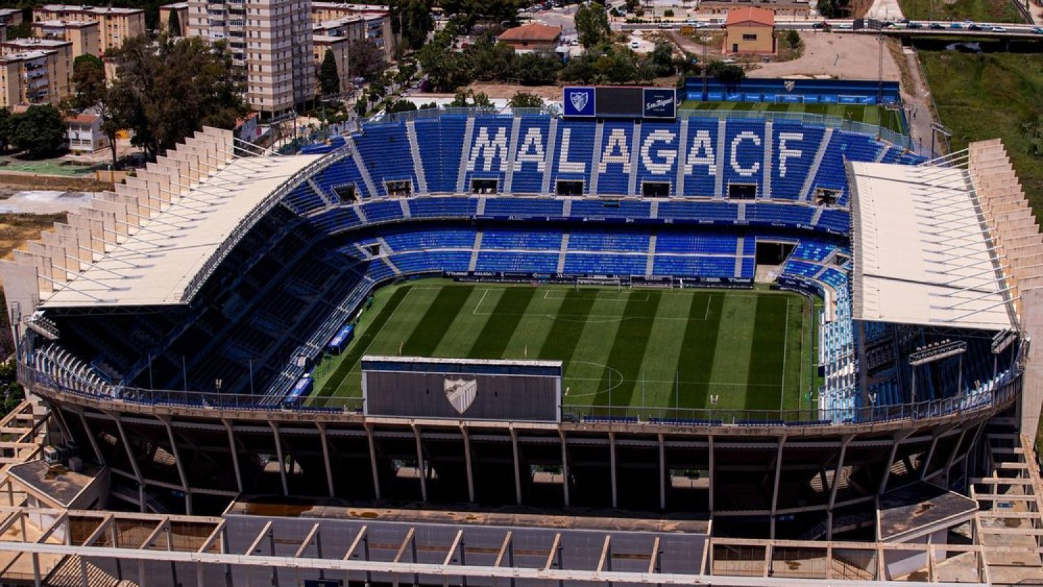 Adjudicado el estudio geotécnico del área del estadio de fútbol de La Rosaleda de cara al Mundial de fútbol en 2030