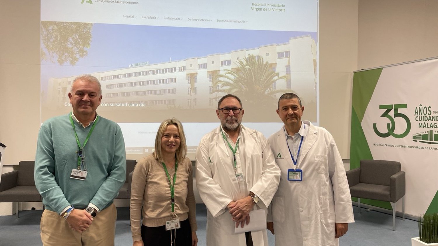 El Hospital Clínico Universitario Virgen de la Victoria presenta su nueva web