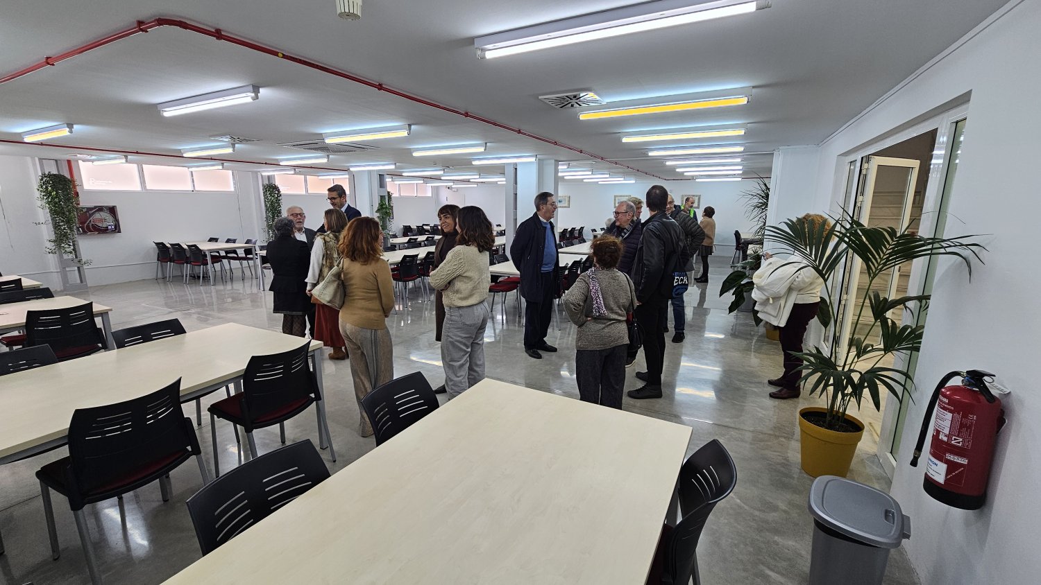La Biblioteca Provincial de Málaga suma 126 puestos de lectura en la nueva sala de estudio José Infante