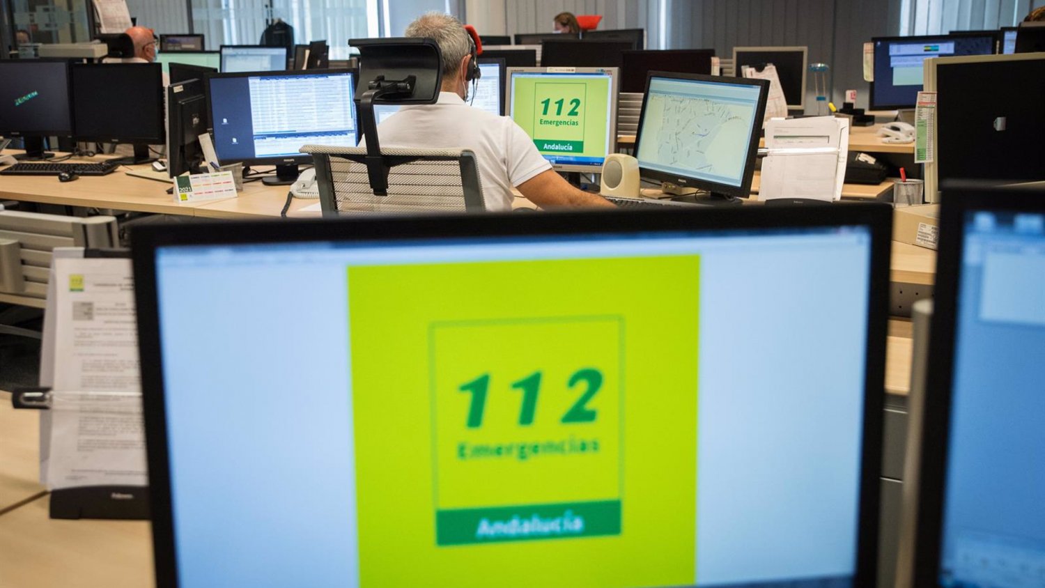 Intoxicado por humo un hombre tras incendiarse una casa en Torremolinos