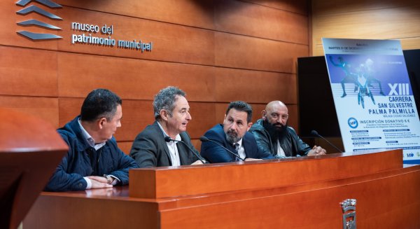 La carrera solidaria San Silvestre reunirá este año en Málaga a casi un millar de participantes