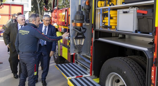 Renovada la flota del Consorcio de Bomberos con una inversión de 20 millones de euros en 75 nuevos vehículos en los últimos cuatro años