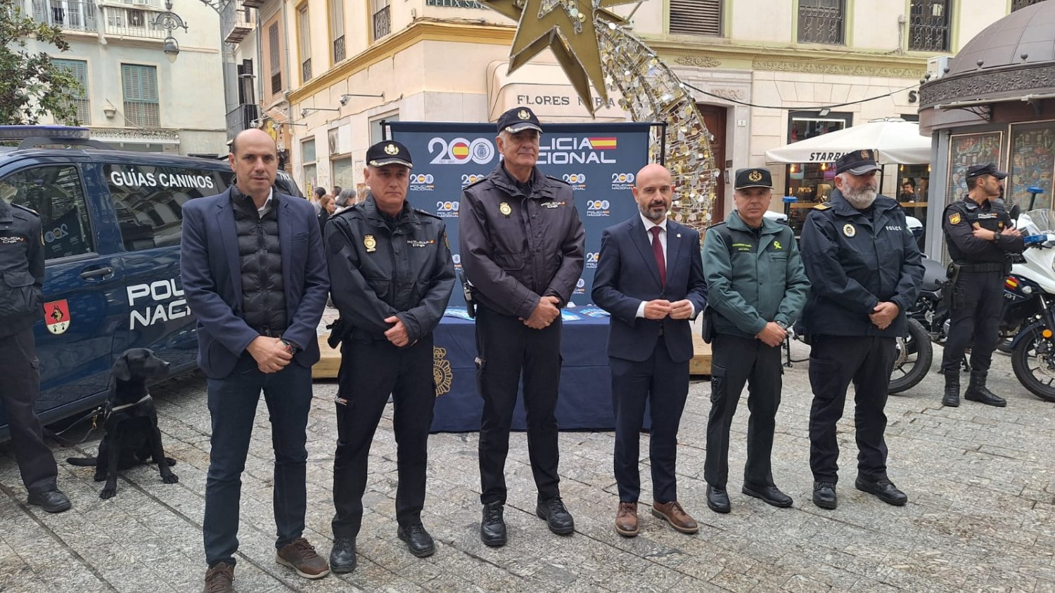 Un total de 4.767 agentes de la Policía Nacional y la Guardia Civil refuerzan la seguridad en Málaga durante la campaña de Navidad