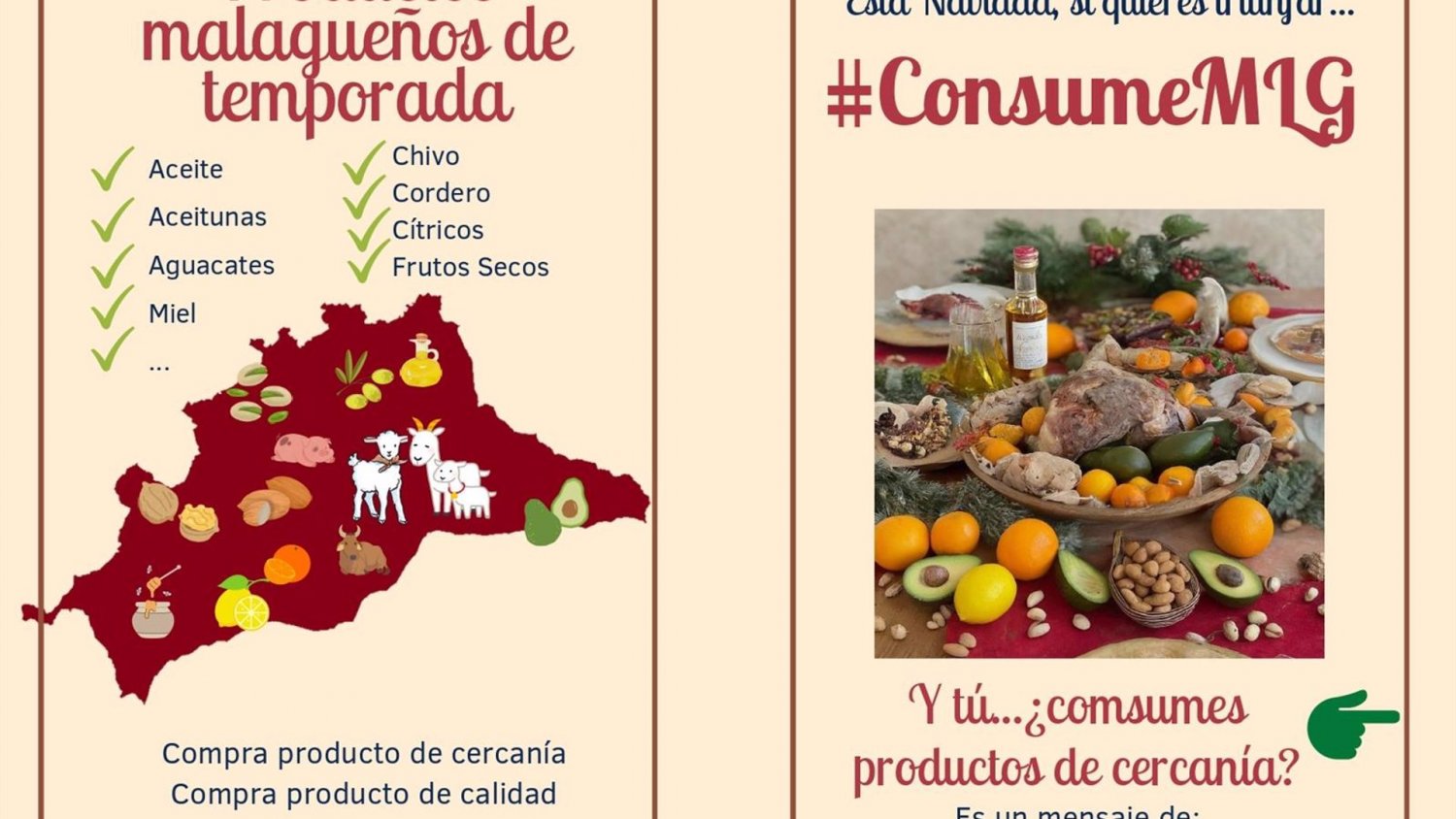 Puesta en marcha la campaña 'ConsumeMLG' para fomentar el consumo de productos malagueños en Navidad
